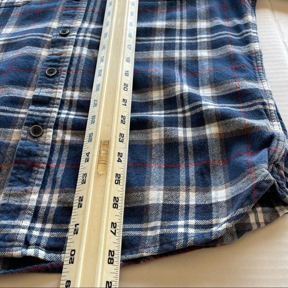 Jacks Button Up Flannel Shirt Size M - Picture 13 of 14